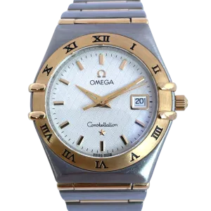 Reloj Omega Constellation Quartz Steel & Gold 18k-Carrera Collection