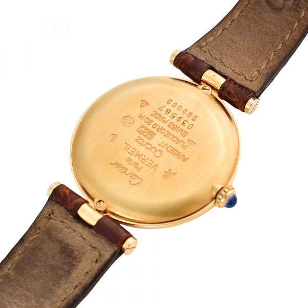 Reloj Cartier Must Vermeil Ref.590003-Carrera Collection