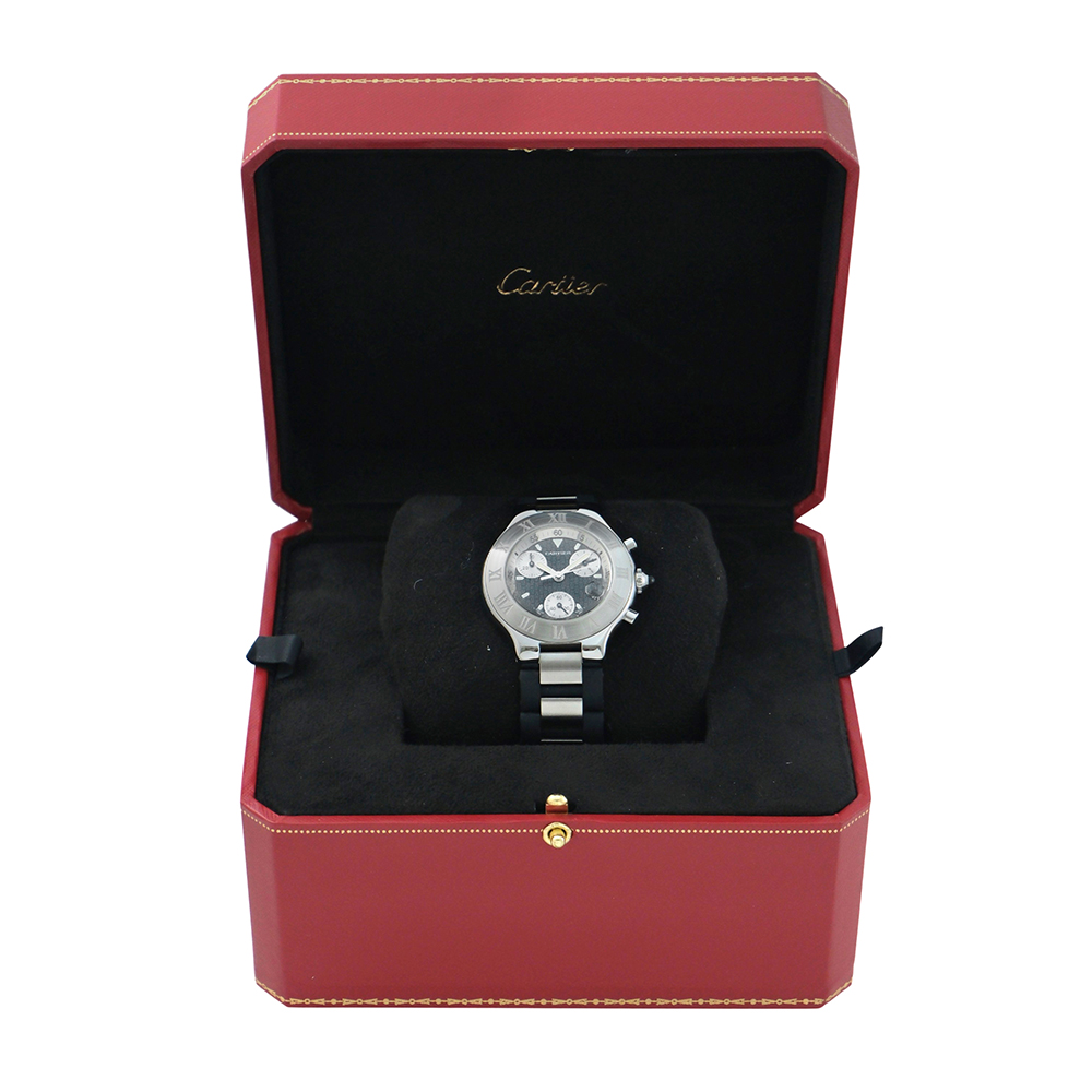 Reloj Cartier Chronoscaph 21-Carrera Collection