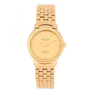 Reloj Rolex Cellini oro-Carrera Collection