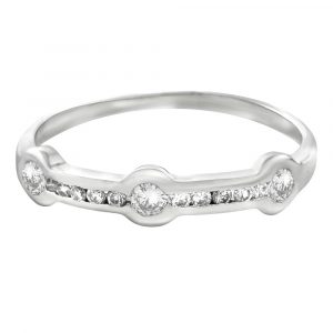 Anillo media alianza 3-Carrera Collection