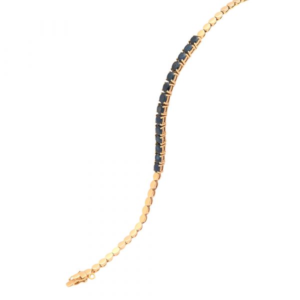 Pulsera ochentera vintage con zafiros-Carrera Colection