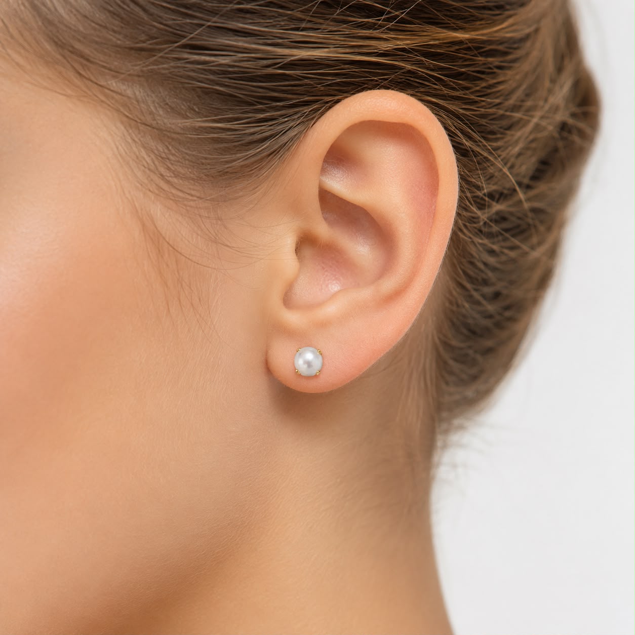 Pendientes oro amarillo con perla cultivada en garras´-Carrera joyeros