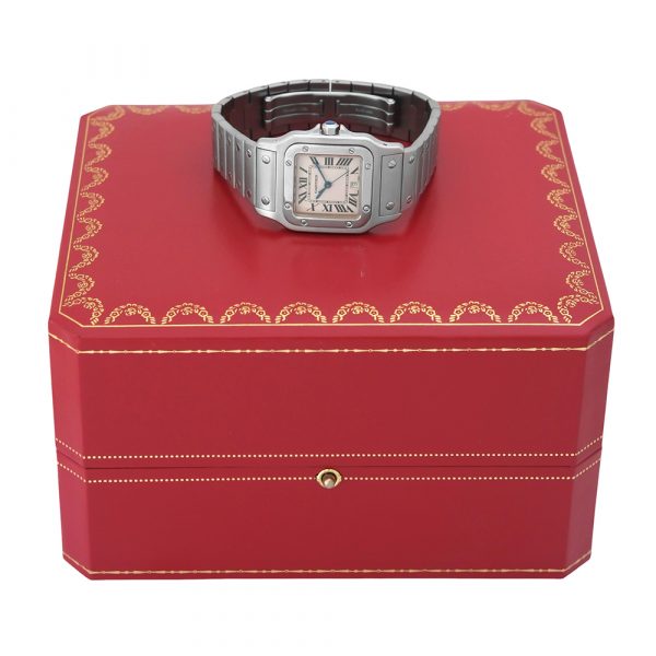 Cartier Santos Galbeé 29mm Ref.-1564 - Imagen 7
