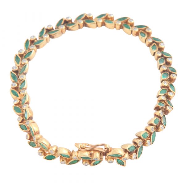 Pulsera vintage primavera años 80- Carrera Collection