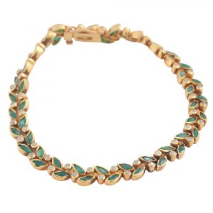 Pulsera vintage primavera años 80- Carrera Collection