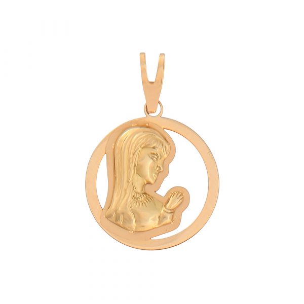 Medalla Virgen niña 16mm - Imagen 2