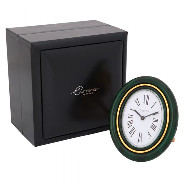 Reloj sobremesa vintage Cartier Table-Carrera Collection