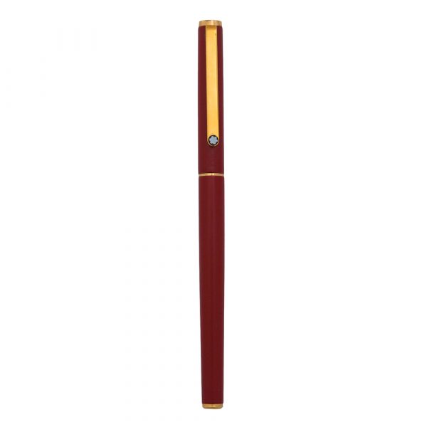 Pluma Montblanc Noblesse Slimline Burfundy & Gold-Carrera Collection