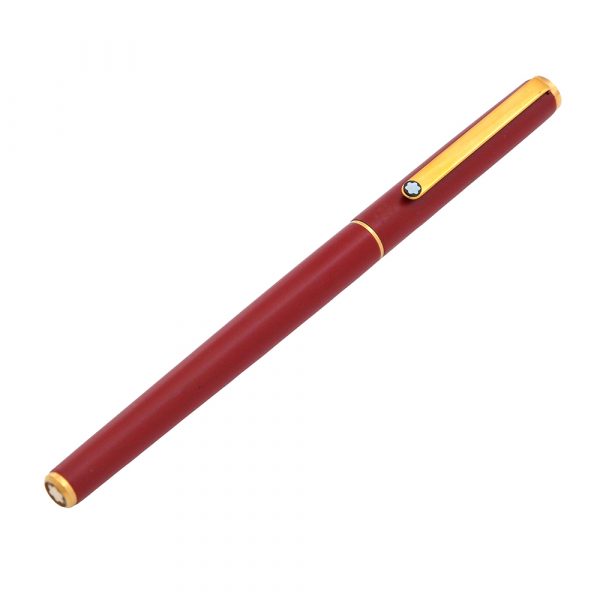 Pluma Montblanc Noblesse Slimline Burfundy & Gold-Carrera Collection