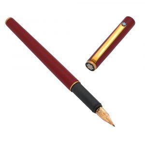 Pluma Montblanc Noblesse Slimline Burfundy & Gold-Carrera Collection