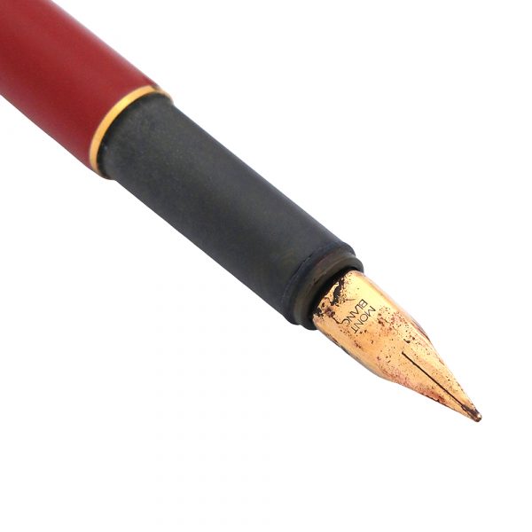 Pluma Montblanc Noblesse Slimline Burfundy & Gold-Carrera Collection