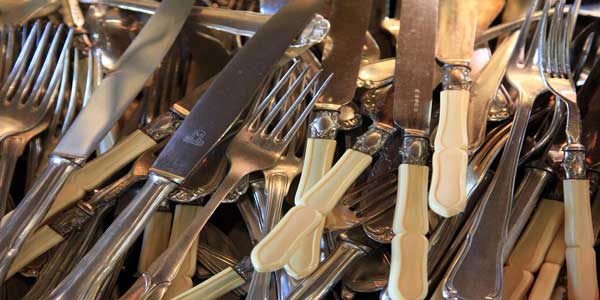 compramos cubertería de plata