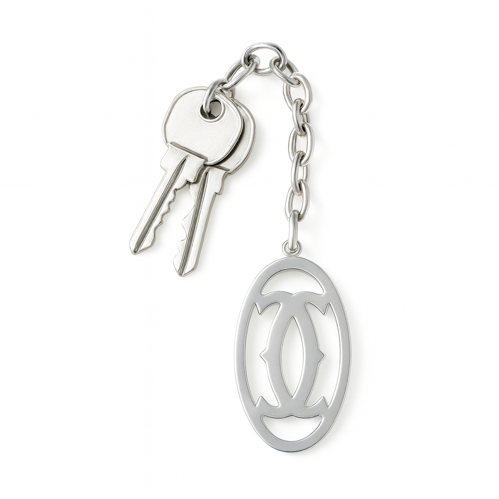 Llavero doble C de Cartier-Carrera Collection