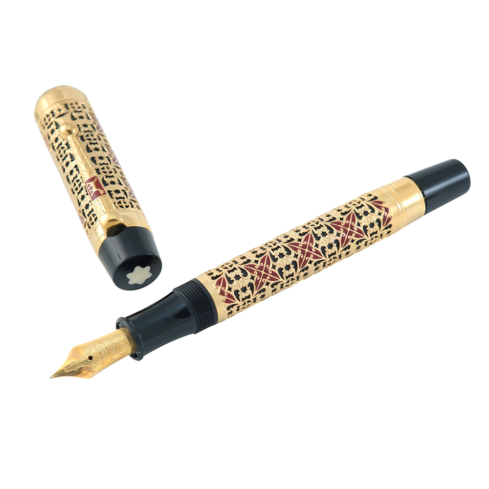 Pluma Montblanc Patrón edición limitada-Carrera collection joyeros