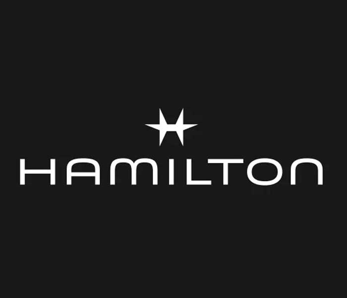Hamilton logo negro Hamilton logo negro
