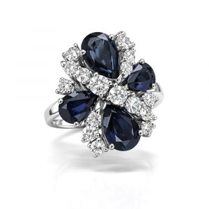 Anillo vintage floral-Carrea Collection joyeros