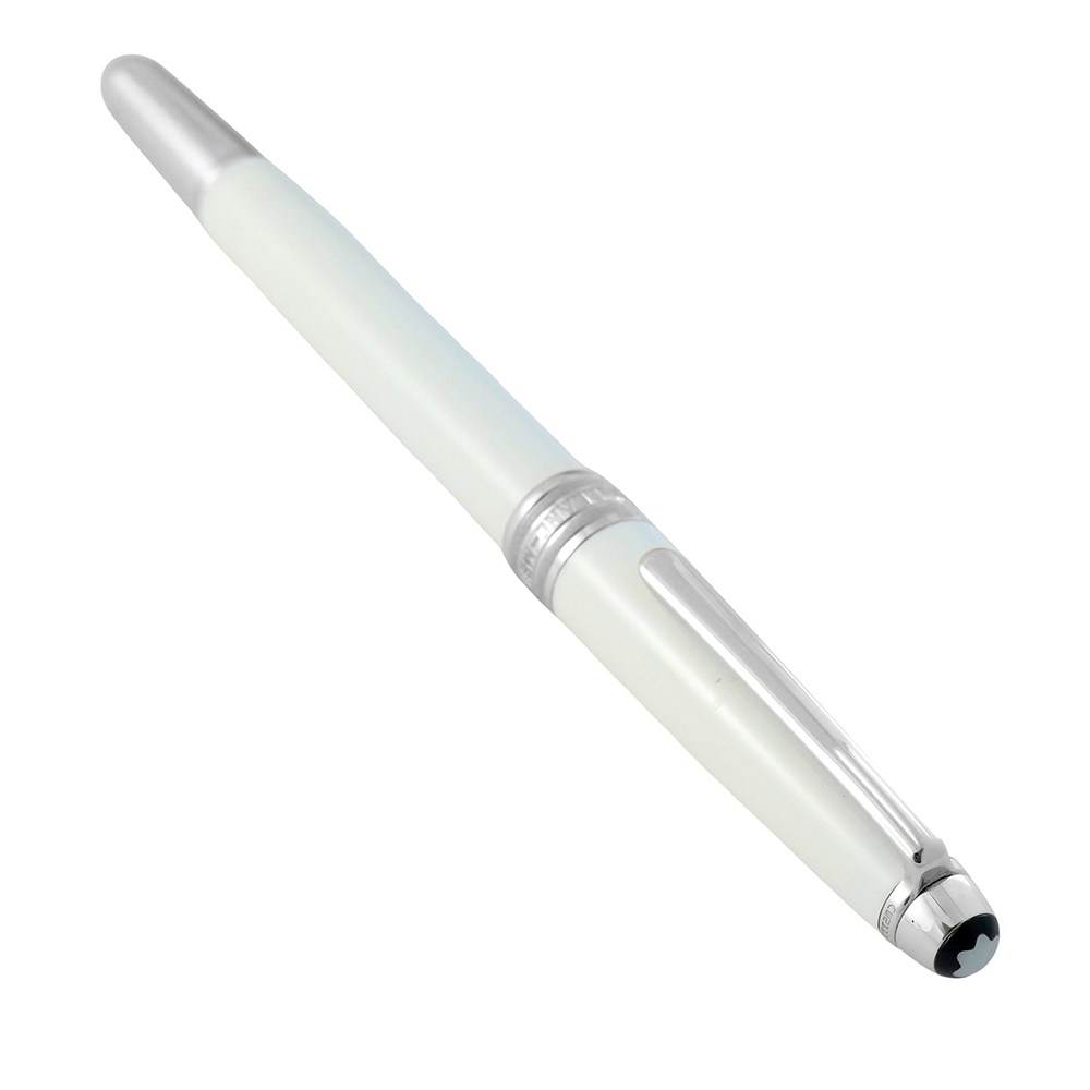 Bolígrafo Montblanc Meisterstück Classic Roller White-Carrera joyeros