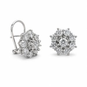 Pendientes vintage roseta años 60-Carrera Collection joyeros