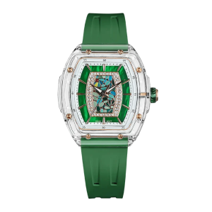 Reloj Tsar Bomba Nucleus Femme 02 Green - Carrera joyeros