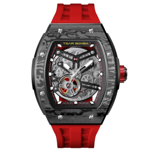 Tsar Bomba TB8228CF Red & Black - Carrera Joyeros